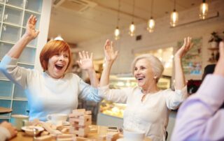 Senior women having fun while enjoying senior care Troy MI